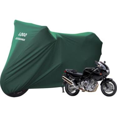 Imagem de Capa Para Cobrir Moto Yamaha TRX 850 Com Logo - Mz, Verde