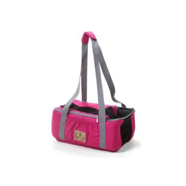 Imagem de Bolsa Bali para Cachorro e Gato Pet - Bichinho Chic, Rosa, M