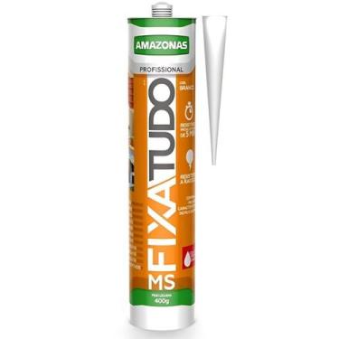 Imagem de Cola Adesivo Fixa Tudo Ms Branco 400g  312363  - Amazonas