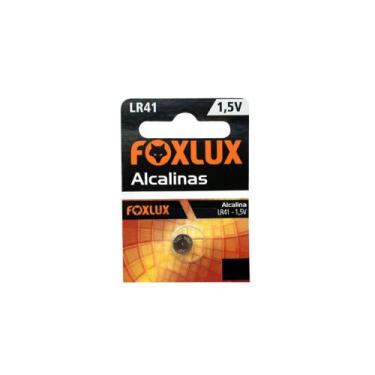 Imagem de Bateria foxlux alcalina 1.5v lr41 blister 1un