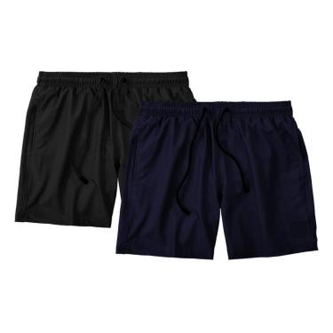 Imagem de Kit 2 Shorts Life Básico Tactel Masculino-Masculino