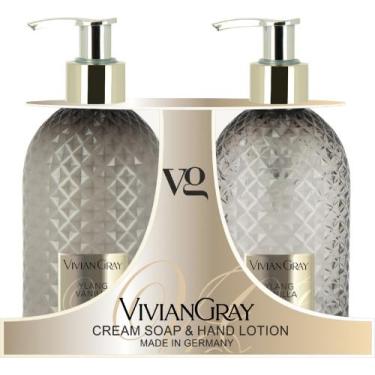 Imagem de Kit gemstone grey - frag. ylang e baunilha - sabonete liquido 300 ml +
