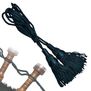 Imagem de Cordão de seda para gaita de fole Highland Redstone, cordão escocês para drone de seda (verde)