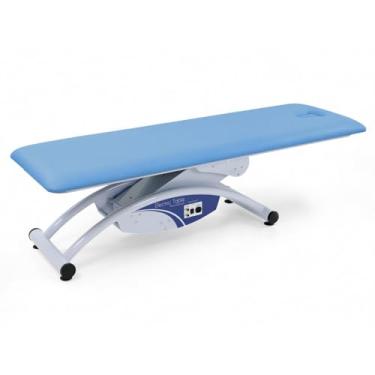 Imagem de Maca Elétrica com Orifício para o Rosto e Regulagem de Altura - Arktus - Azul Claro