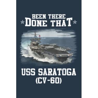 Imagem de USS Saratoga CV-60 Veterans Day Father Day: Study Notebook, 6 x 9 inches, 120 pages