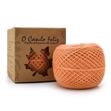 Imagem de Fio Seda Ingá Blend 100g - Casulo Feliz - O Casulo Feliz, CUPUAÇU