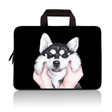 Imagem de RUYIDAY Bolsa para laptop 11 11,6 12 12 12,1 12,1 12,1 12,5 polegadas capa para laptop Chromebook capa para notebook Ultrabook capa de neoprene compatível com Apple MacBook Air Samsung, Acer, HP,