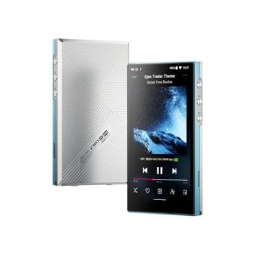 Imagem de JadeAudio Leitor de música FiiO JM21 Android 13 de alta resolução com Snapdragon 680, Bluetooth WiFi USB DAC 12,5H Playtime (azul celeste)