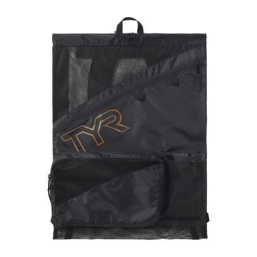 Imagem de Mochila/Saco Drenante TYR Elite Team 40L Preto/Dourado