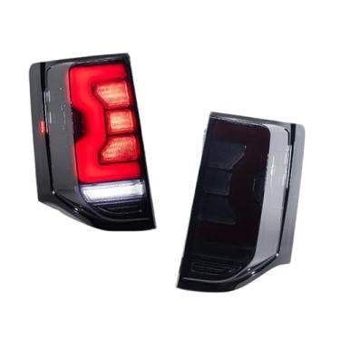Imagem de OAIPFDQ Luzes traseiras de LED completas adequadas para Dodge Grand Caravan 2011-2020 conjunto de lanterna traseira conjunto de freio conjunto de lâmpada reversa montagem de lâmpada traseira