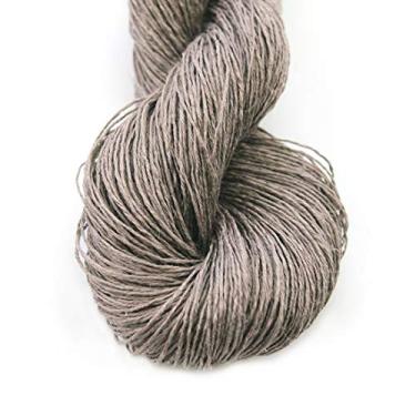 Imagem de Lotus Yarns Fio de crochê 100% linho natural para tricô à mão 50 g/Hank para roupas da moda de verão roupas de bebê macias e legais (9)