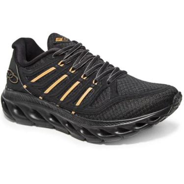 Imagem de Tênis Infantil Olympikus Cyber 4 Menino - Preto e Dourado