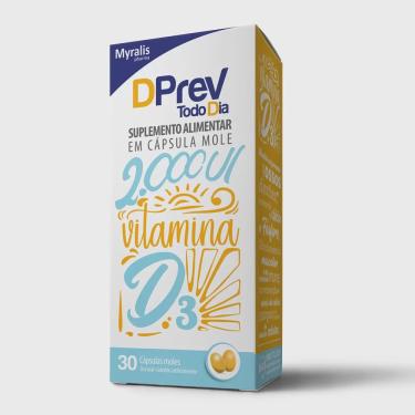 Imagem de Dprev todo dia 2.000UI com 30 cápsulas moles