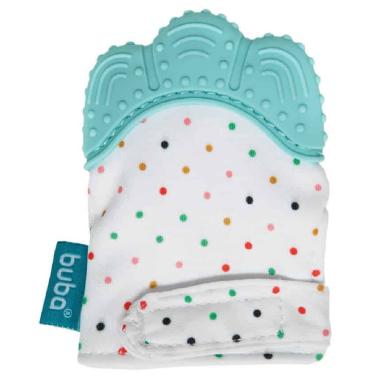 Imagem de Luvinha Mordedor De Silicone Azul ( + 3m) - Buba