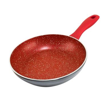 Imagem de Frigideira Philco PPH240AFR com Revestimento Antiaderente Redstone 24cm - Cinza e Vermelha