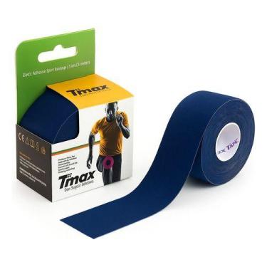 Imagem de Bandagem Adesiva Tmax Azul 5cm X 5m Profissional E Elástica - Bioland