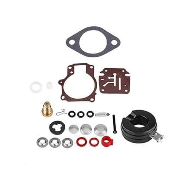 Imagem de Kit de reparo de água de carbono para carburador de motocicleta para peças de reposição Johnson Evinrude 396701 20 25 28 30 40 45 48 50 60 70 HP (1 conjunto)