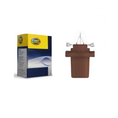 Imagem de Lampada Miniatura Base Plastica Marrom 24v 1 / 2w Bx8.5d - Hella