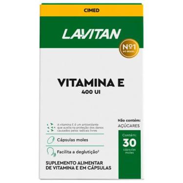 Imagem de Lavitan Vitamina E 400 UI 30 Capsulas Moles Cimed