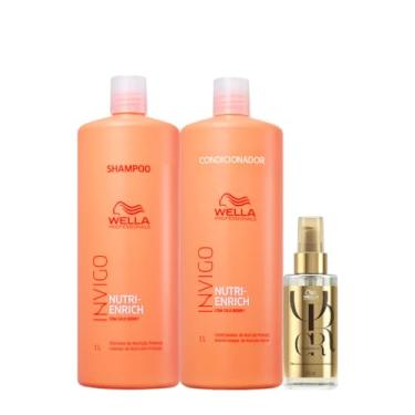 Imagem de Kit Wella Professionals Invigo Nutri-Enrich Reflections Salon Oil (3 produtos)