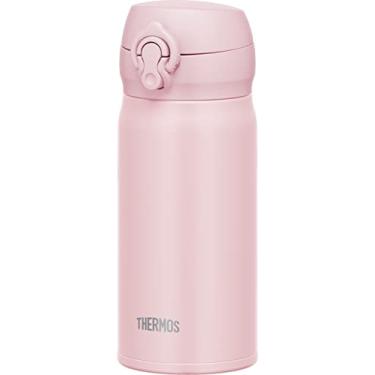 Imagem de Thermos JNL-356 MVP Caneca portátil isolada a vácuo, 350 ml, rosa malva, fácil de limpar e fácil de limpar com abertura de um toque, garrafa de aço inoxidável, quente e frio