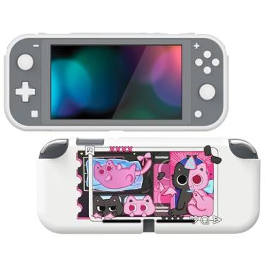 Imagem de PlayVital Capa protetora personalizada para Nintendo Switch Lite, capa fina de TPU macio para acessórios Nintendo Switch Lite - PP&VV