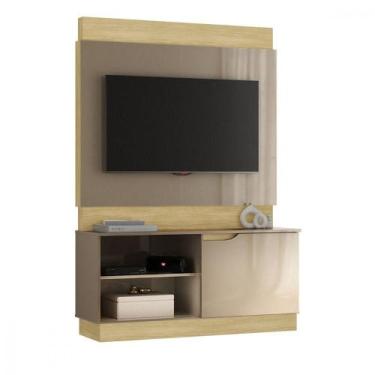 Imagem de Estante Bali Para Tv 50 Polegadas Flex Wood Madeirado E Reflecta - ATU