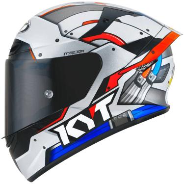 Imagem de Capacete KYT TT Course Ratthapark Space Monkey Azul