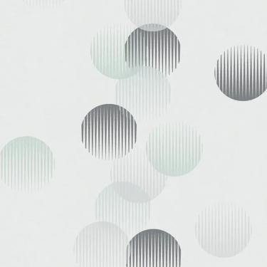 Imagem de Papel De Parede Ivy Círculos Verde 6814-20