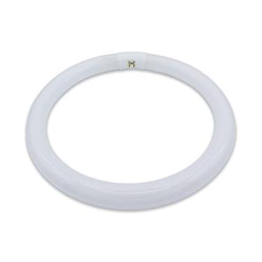 Imagem de lumenivo Lâmpada De Reposição Fcl22T5/D Para Rialto 7085-8 T5 22 W, 4 Pinos (G10Q-4), Luz Circular Fluorescente - Espelho Penteadeira Redondo Com Iluminação 7,5" Diâmetro, 6500 K, Do Dia, 1 Pacote