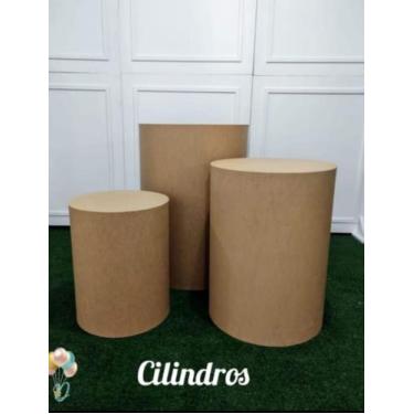 Imagem de Mesa Cilindro de MDF para Festa - Divina Festa Decor