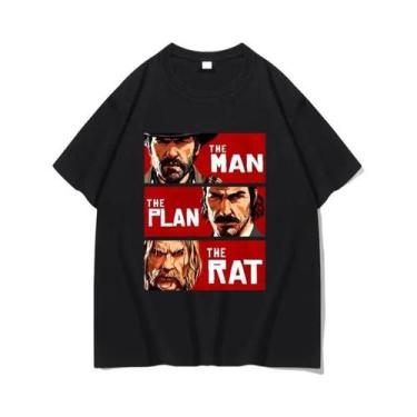 Imagem de Red Dead Redemption 2 Arthur Morgan GTA5 Grand Theft Auto Camiseta De 