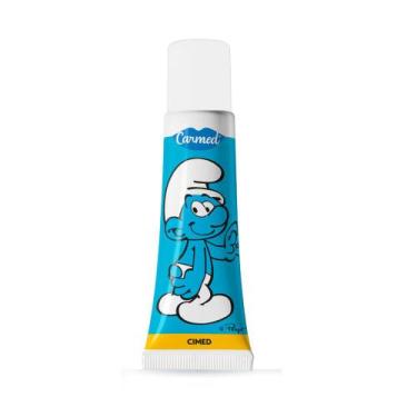 Imagem de Hidratante Labial Carmed Os Smurfs Blueberry Incolor Personagens Sorti