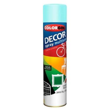 Imagem de Spray Decor Multiuso Azul Céu 360ml - Colorgin para Metal, Madeira, Ge