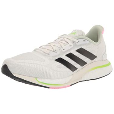 Imagem de adidas Tênis masculino Supernova, Branco/preto/verde solar, 45