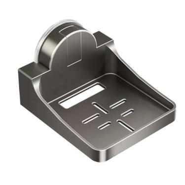 Imagem de GHYFFF Prateleiras flutuantes com ventosa para câmera, mini alto-falante, monitor de bebê, mini prateleira de montagem na parede, uso flexível para espaço na parede no quarto, banheiro, cozinha, sala