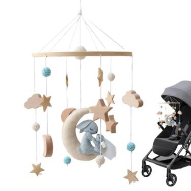 Imagem de Móbile para Berço,Móbile Para Quarto De Bebé Para Dormir - Brinquedo Educativo de Desenvolvimento Sensorial para Crianças Carrinho de Bebê Parque Quarto de Berçário Cuidador Pais