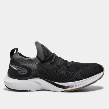 Imagem de Tênis Rainha Abbey Unissex, Preto, Chumbo, 35