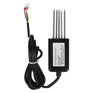 Imagem de Yctze RS485 5PIN PH NPK Temperatura e Umidade Sensor EC para Testes Abrangentes do - Umidade do Multi -parâmetro, Condutividade e Detecção de Nutrientes