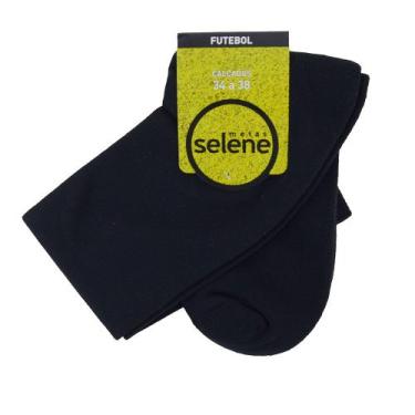 Imagem de Meião de Futebol Masculino Selene Preto - 550 4171.006, 34/38