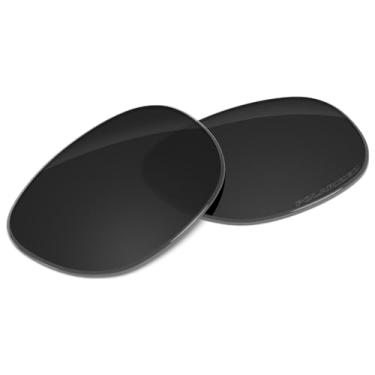 Imagem de Tintart Lentes de substituição de desempenho compatíveis com RayBan Wayfarer RB2132 52 mm polarizadas gravadas - preto carbono