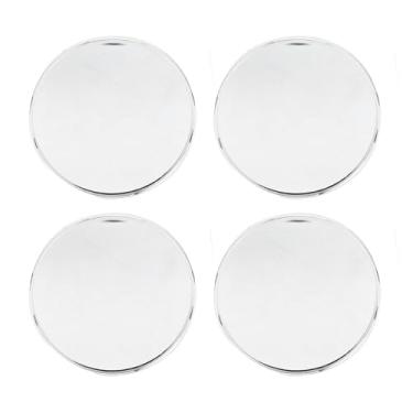 Imagem de Haofy 59mm/2,32 Polegada de Diâmetro Externo 51mm/2in Diâmetro Interno Centro Central de Roda de Carro, Acessórios Universais de Aro para Sedãs, SUVs, Carros Esportivos Com Design (Eletroplado)