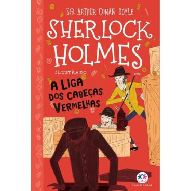 Imagem de Sherlock Holmes ilustrado - A liga dos cabeças vermelhas