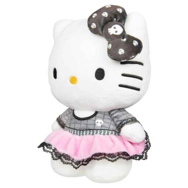 Imagem de Pelúcia Hello Kitty (Saia Rosa) De 20Cm Série 2 -Hello Kitty