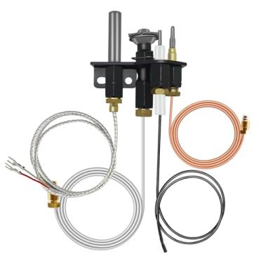 Imagem de Conjunto piloto 69L17 Gás Natural Compatível com Lennox Pilot Assembly - NG 69L17, 69L1701, 904405, J4117 Montagem Piloto SIT para Elite IHP Merit Serefina Superior Astria Direct Vent Gas Lareiras