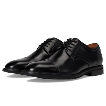 Imagem de Stacy Adams Sapato Oxford masculino Bailey com cadarço, Preto, 40