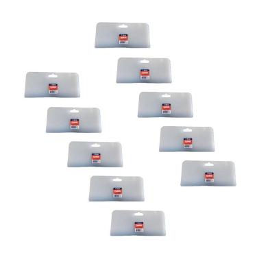 Imagem de Kit 10 Espátula Aplicador Plástica Celuloide 20X8,8Cm Atlas