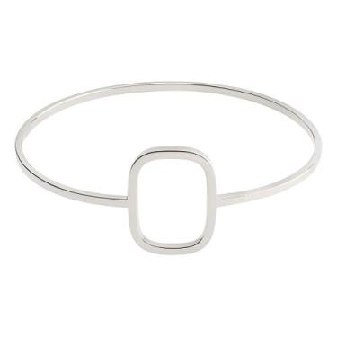 Imagem de Bracelete Fio Quadrado Quadrado 1,5mm Prata 925 Italiana - Loja Das Pr