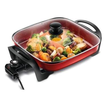 Imagem de Panela Elétrica Mondial Multicook Red Pe-49-rc - Cor Vermelho, 220V