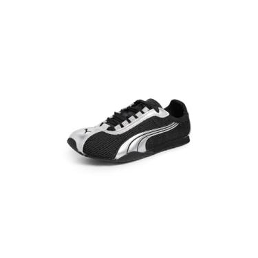 Imagem de PUMA Tênis masculino H Street Og com cadarço casual - verde, Preto/prata, 42